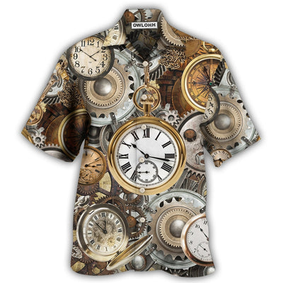 Hawaiian Shirt / Adults / S Watch Pocket Watch Vintage Style - Hawaiian Shirt - Owls Matrix LTD