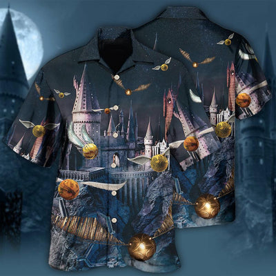 Quidditch Is My Therapy - Hawaiian shirt - Owls Matrix LTD