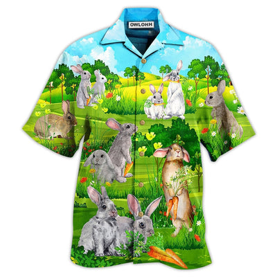 Hawaiian Shirt / Adults / S Rabbit Animals Love Carrot Limited Edition - Hawaiian Shirt - Owls Matrix LTD