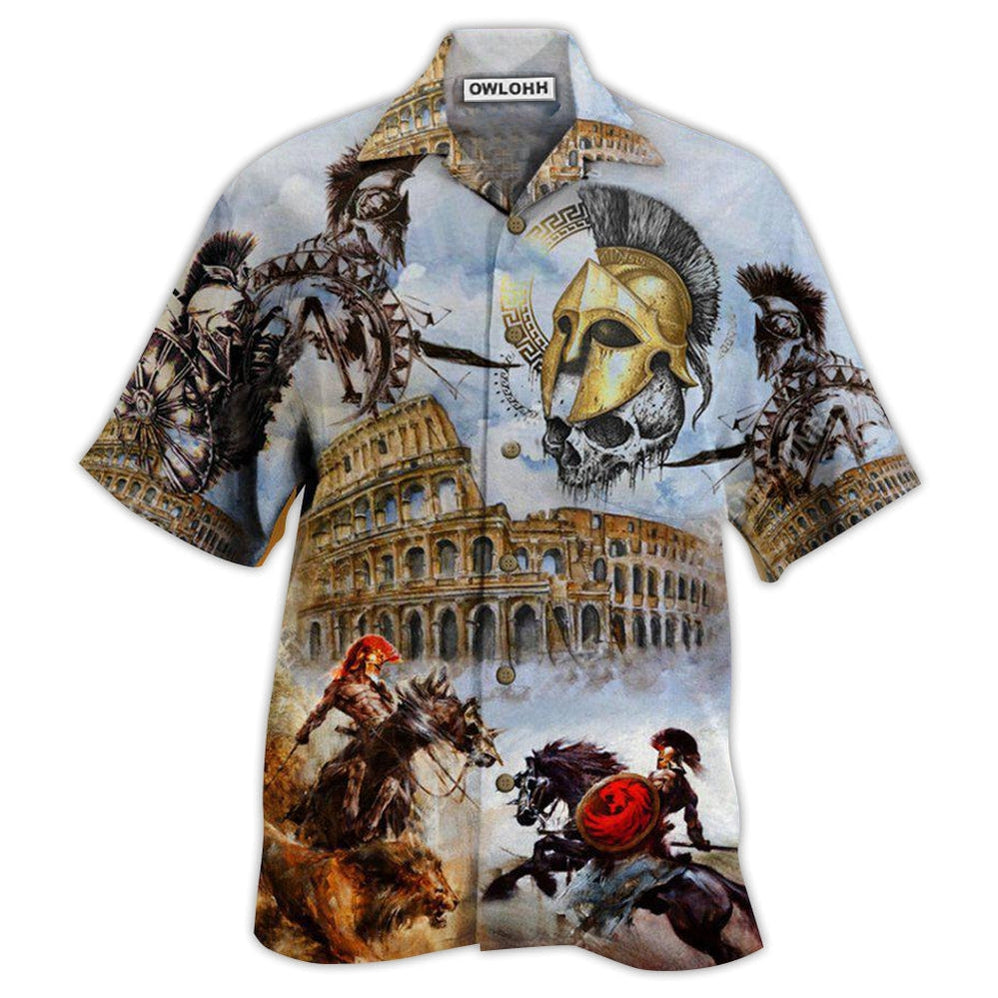Hawaiian Shirt / Adults / S Rome Amazing Roma Empire - Hawaiian Shirt - Owls Matrix LTD