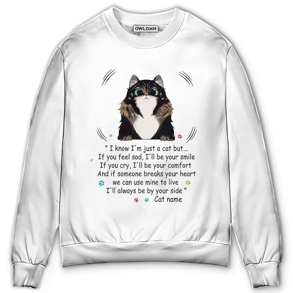 Sweater / S Cat I'll Always Be By Your Side Shirt Personalized - Sweater - Ugly Christmas Sweaters - Owls Matrix LTD