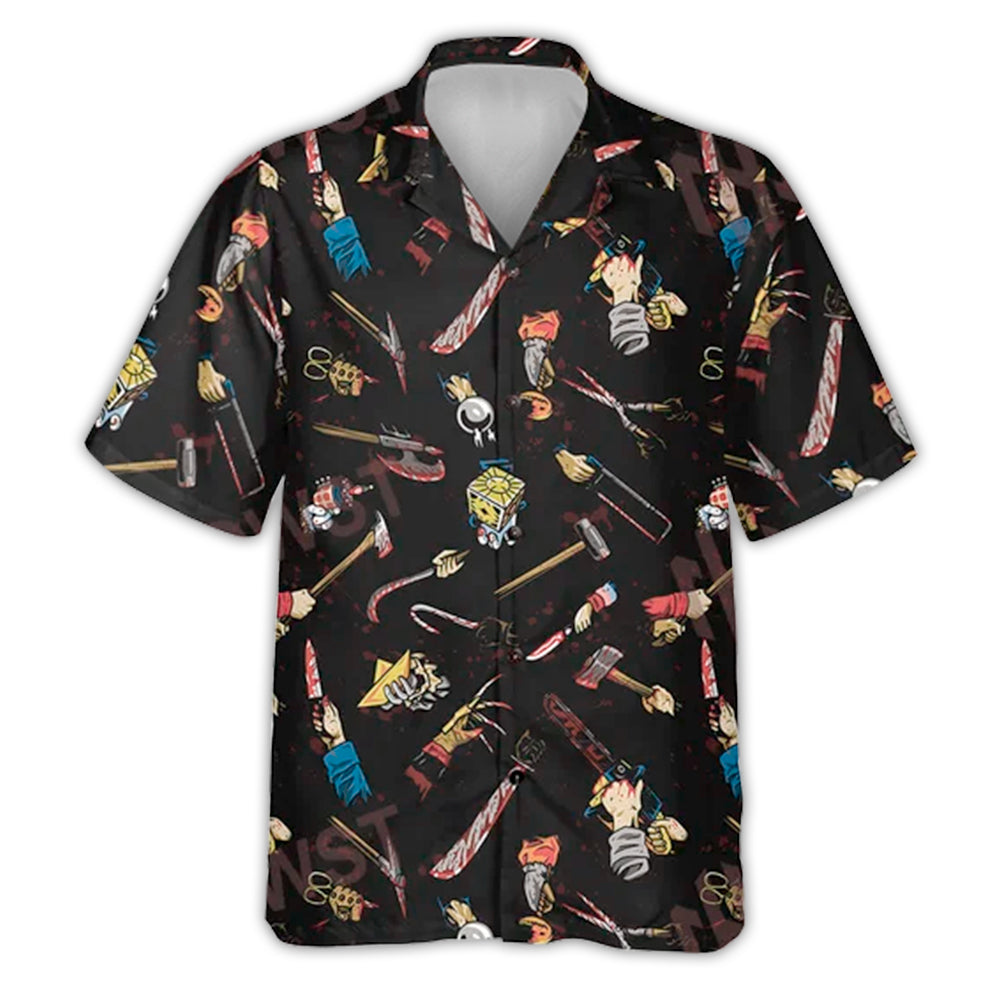 Halloween The Killers Tropical Style - Hawaiian Shirt