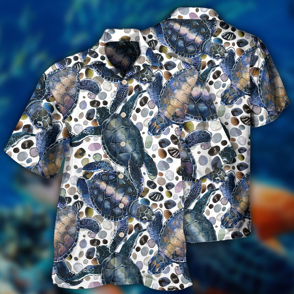 Turtle Art Fantastic Style - Hawaiian shirt - Owls Matrix LTD