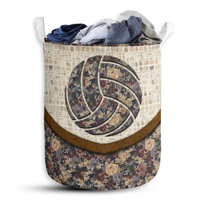 S: 17.72”x13.78” (45x35 cm) Volleyball Tepee Fabric - Laundry Basket - Owls Matrix LTD