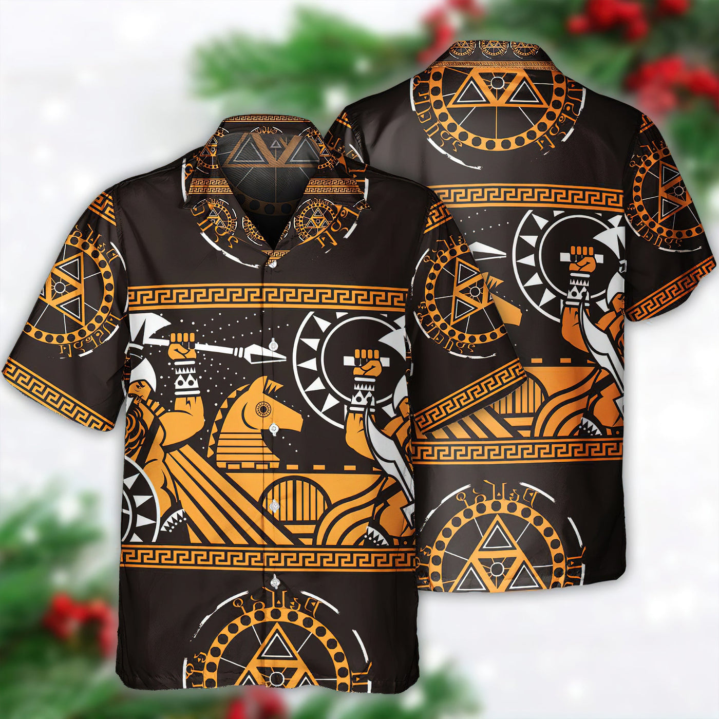 Warrior Spartan Warriors So Nice - Hawaiian Shirt - Owls Matrix LTD
