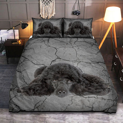 Poodle Dog Goodnight Dark - Bedding Cover - Owls Matrix LTD