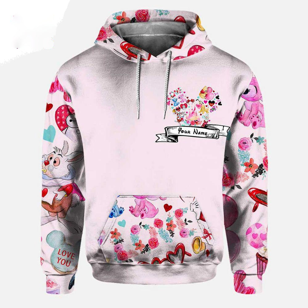 [BEST] Personalized Mickey Mouse Hoodie Leggings 3D All Over Print