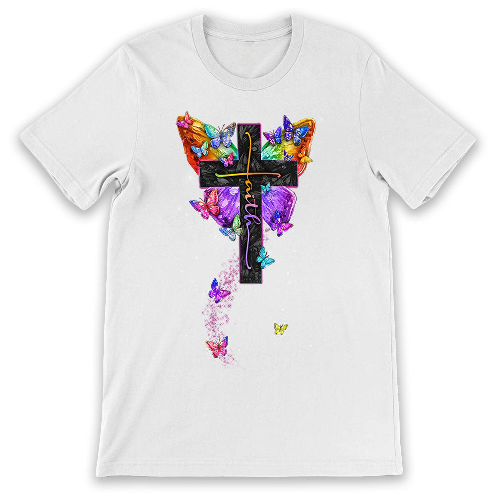 Faith Butterfly HTQZ1410200Z Light Classic T Shirt