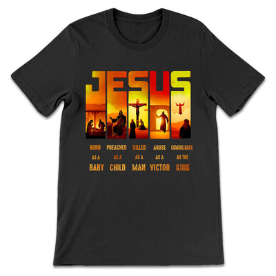 Faith Jesus As A King ANQZ1110028Z Dark Classic T Shirt