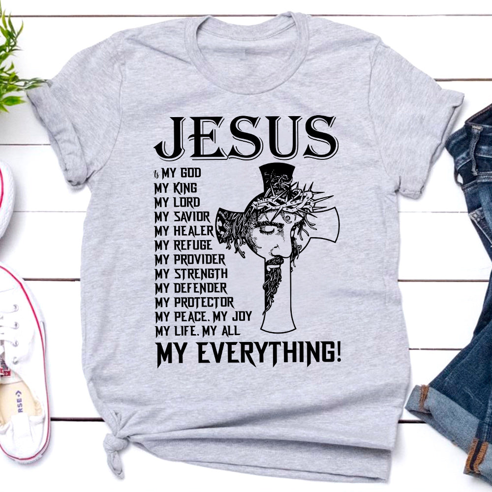 FAITH Jesus Cross QUAZ1310013Z Light Classic T Shirt