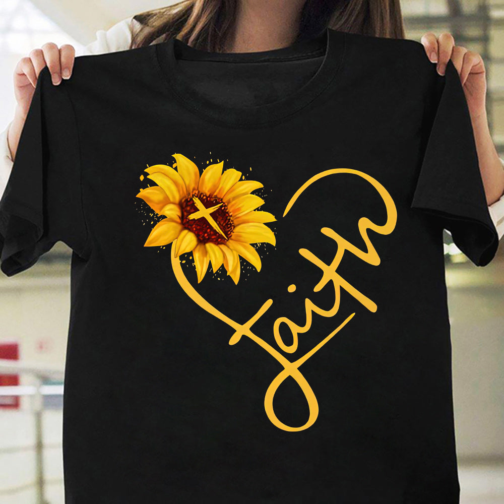 FAITH Sunflower QUAZ1210001Z Dark Classic T Shirt