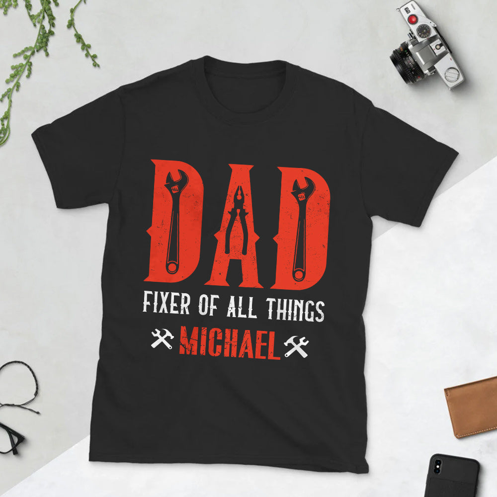 Father Gift Fixer Of All Things DGAY0908001Y Dark Classic T Shirt