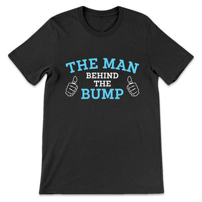 Father Gift The Man Behind The Bump TGRZ0408011Y Dark Classic T Shirt