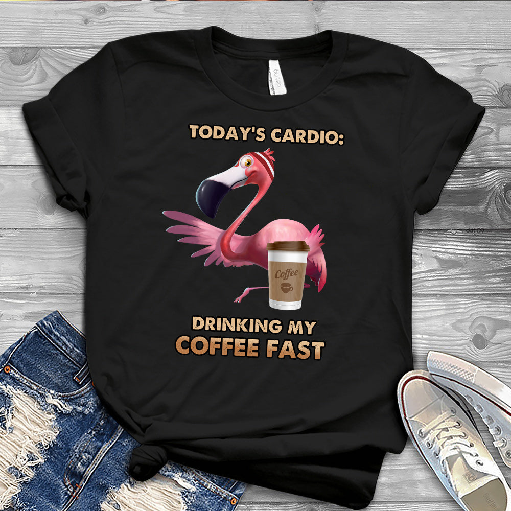 Flamingo Coffee AEAF1511033Z Dark Classic T Shirt