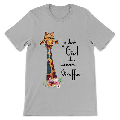Giraffe Love HTQZ1410205Z Light Classic T Shirt