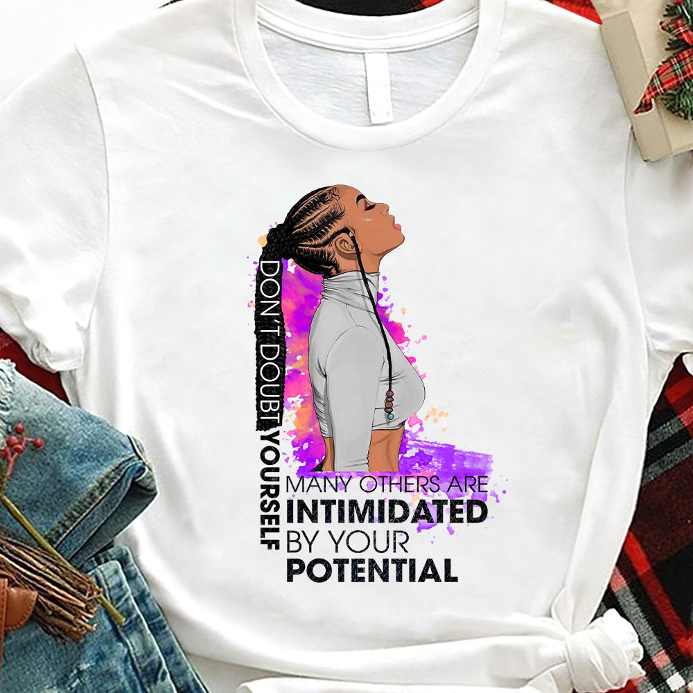 Great Black Women HTQZ1410206Z Light Classic T Shirt