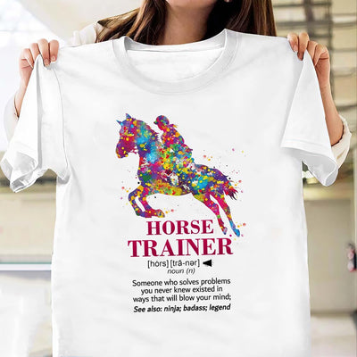 Horse Trainer NNAY0107005Y Light Classic T Shirt