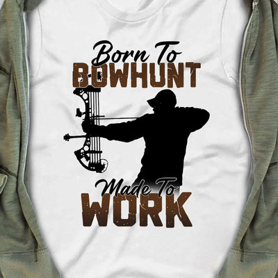 Hunting Born To Bow Hunt MDGB1510011Z Light Classic T Shirt