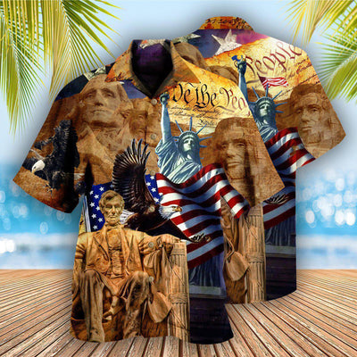 America Land Of America - Hawaiian Shirt - Owls Matrix LTD