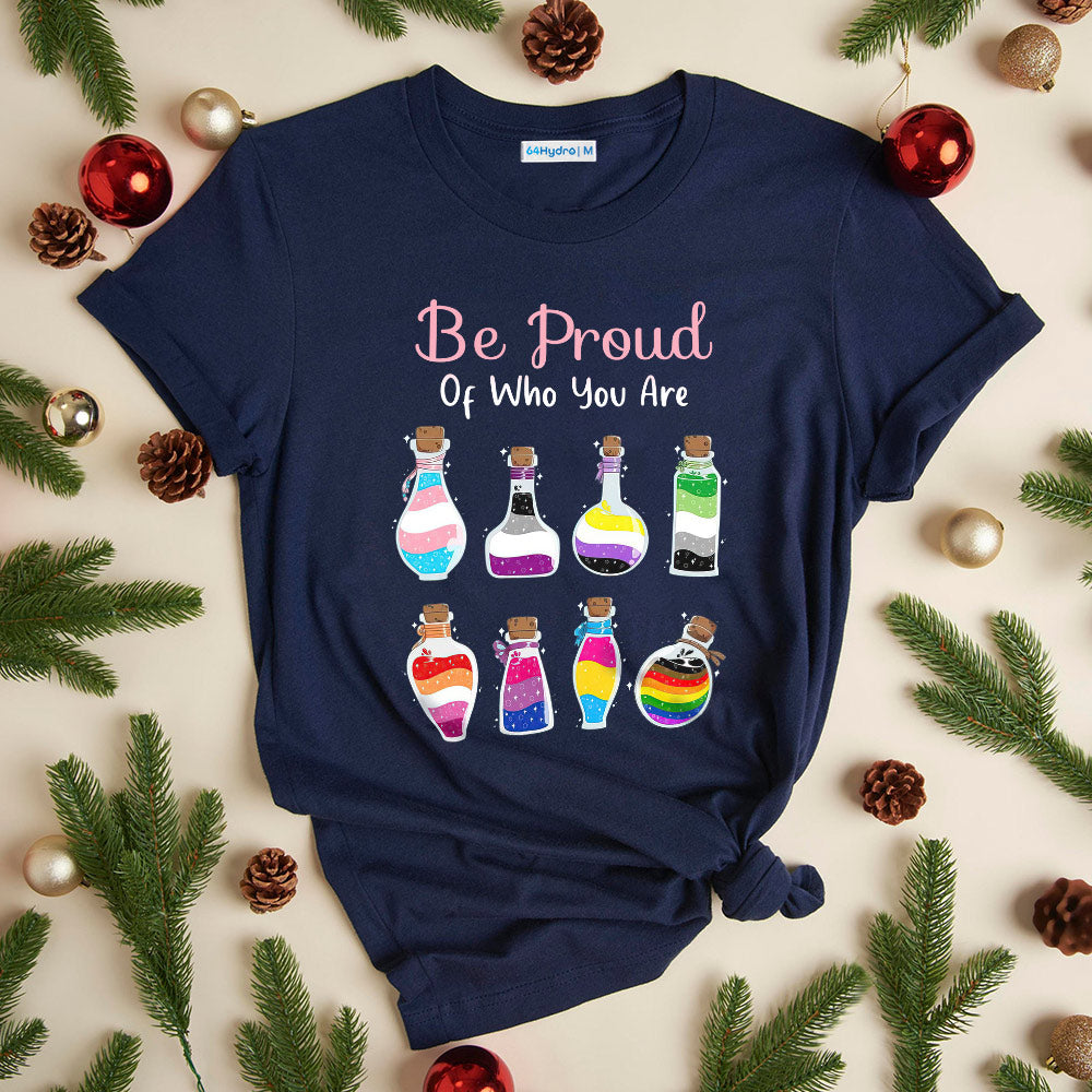 LGBTQ Pride Month Be Proud Of Who You Are HHAY2204002Y Dark Classic T Shirt