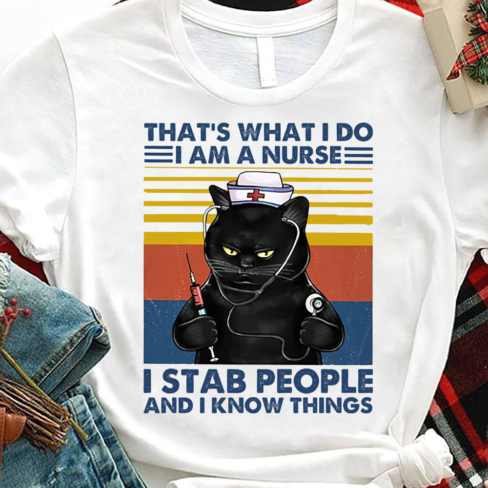 Nurse Stab People HHQZ1210025Z Light Classic T Shirt