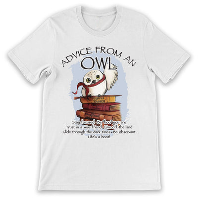 Owl Advice From An Owl LHGB2004009Y Light Classic T Shirt