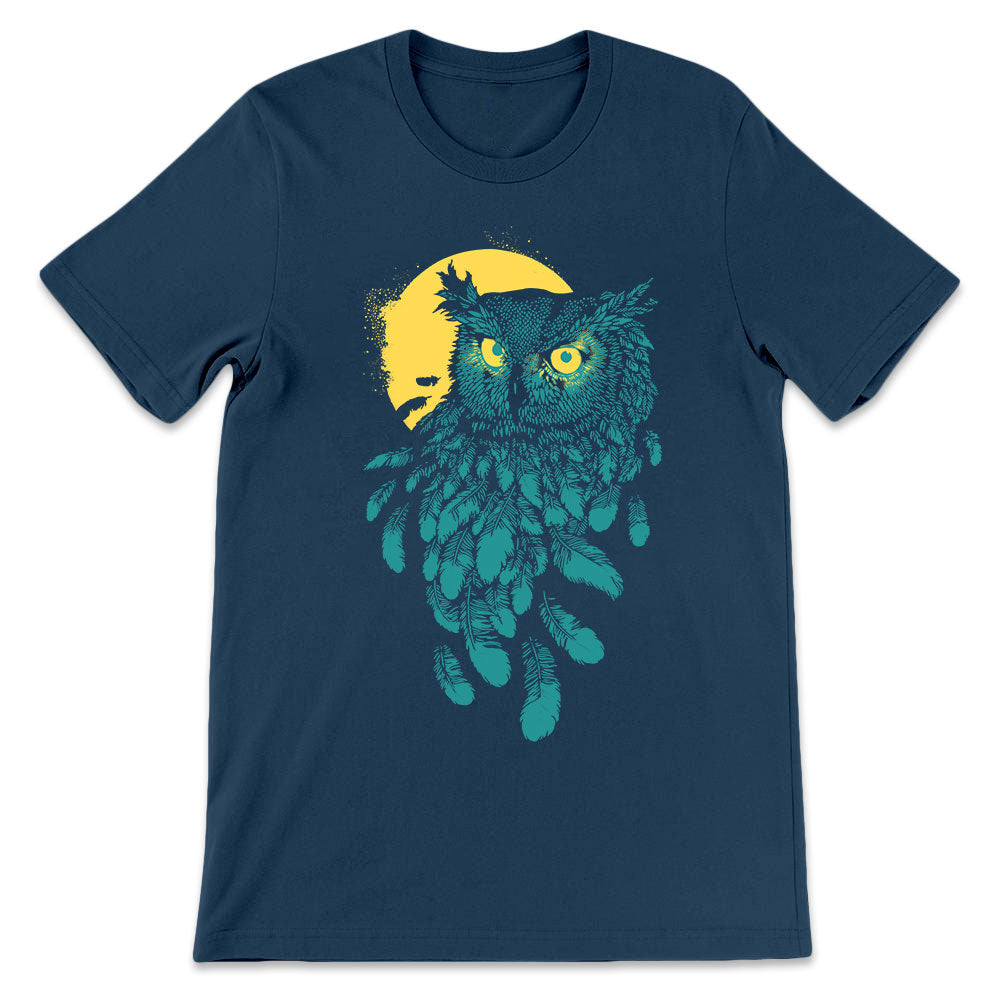 Owl Art LHGB1904011Y Dark Classic T Shirt