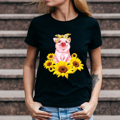 Sunflower Piggy MDGB1910025Z Dark Classic T Shirt